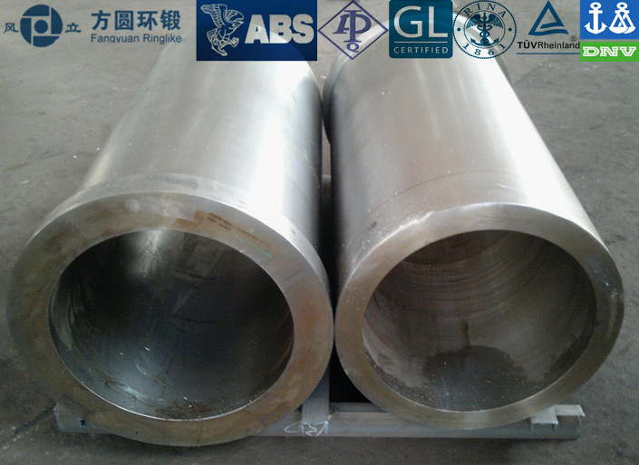 Tubo inconsútil forjado laminado en caliente o caliente del estruendo del EN AISI ASTM de JIS BS de carbono del acero