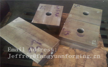 SA182 F316 F304 Productos forjados de acero Forjados Solución de bloques Frito y perforación
