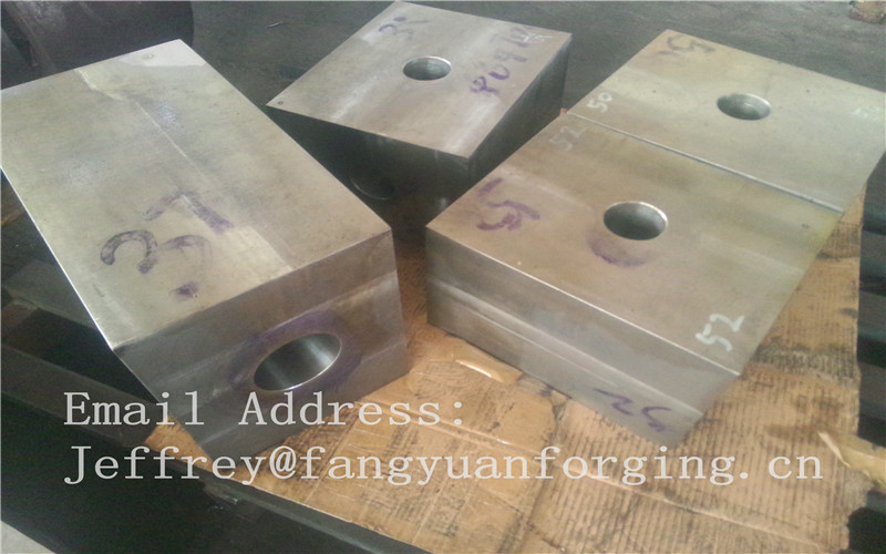 SA182 F316 F304 Productos forjados de acero Forjados Solución de bloques Frito y perforación