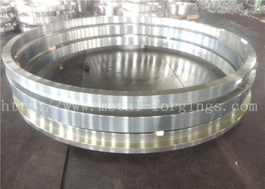 Forjas laminadas en caliente del anillo del acero de carbono del acero de aleación 4140 34CrNiMo6 4340 C35 C50 C45