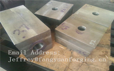 SA182 F316 F304 Productos forjados de acero Forjados Solución de bloques Frito y perforación